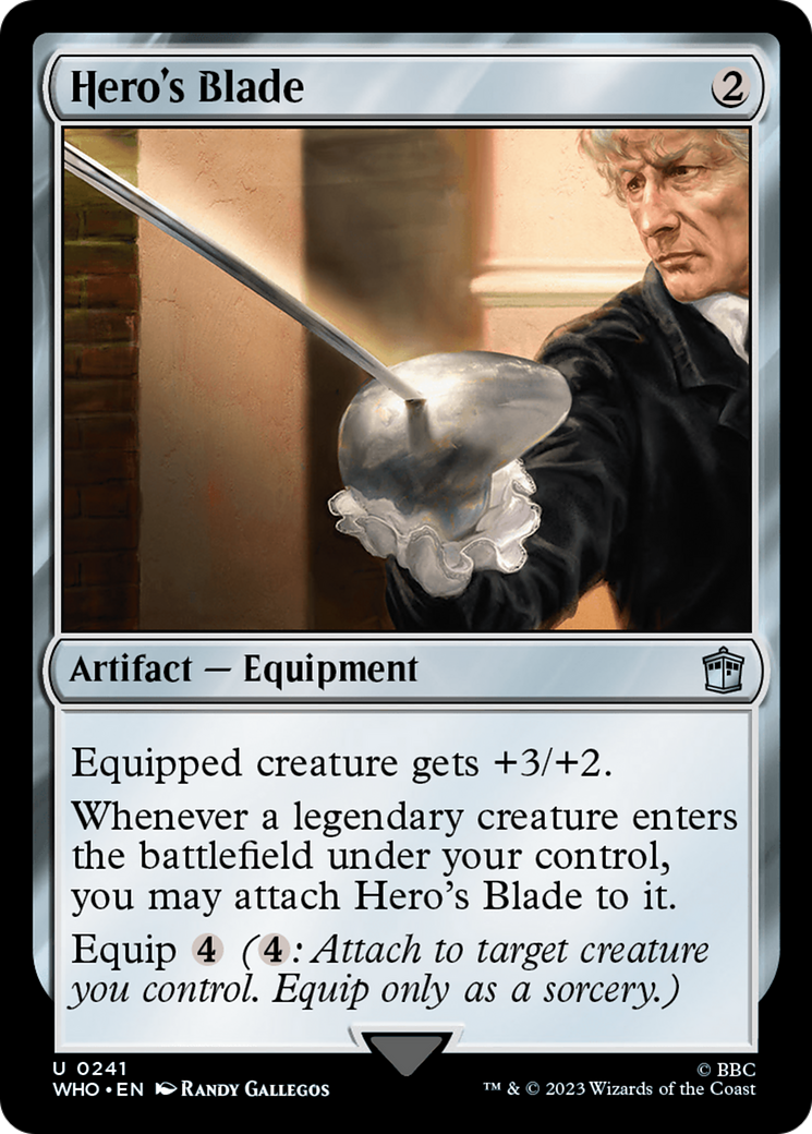 Hero's Blade (WHO-241) [Doctor Who] Foil