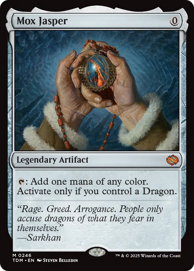 Mox Jasper (TDM-246) [Tarkir: Dragonstorm]
