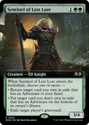 Sentinel of Lost Lore (WOE-358) [Wilds of Eldraine]: (Extended Art) Foil