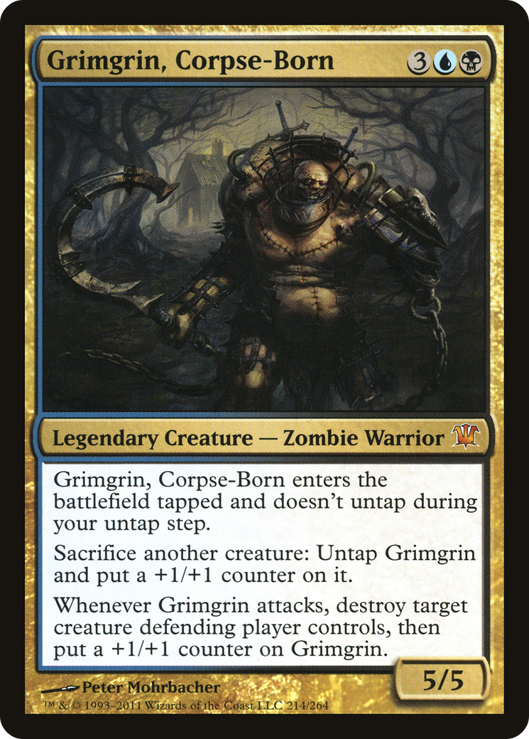 Grimgrin, Corpse-Born (ISD-214) [Innistrad] Foil