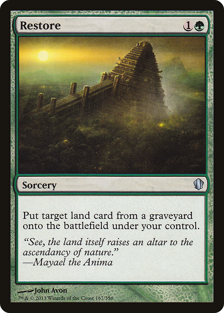 Restore (C13-167) [Commander 2013]
