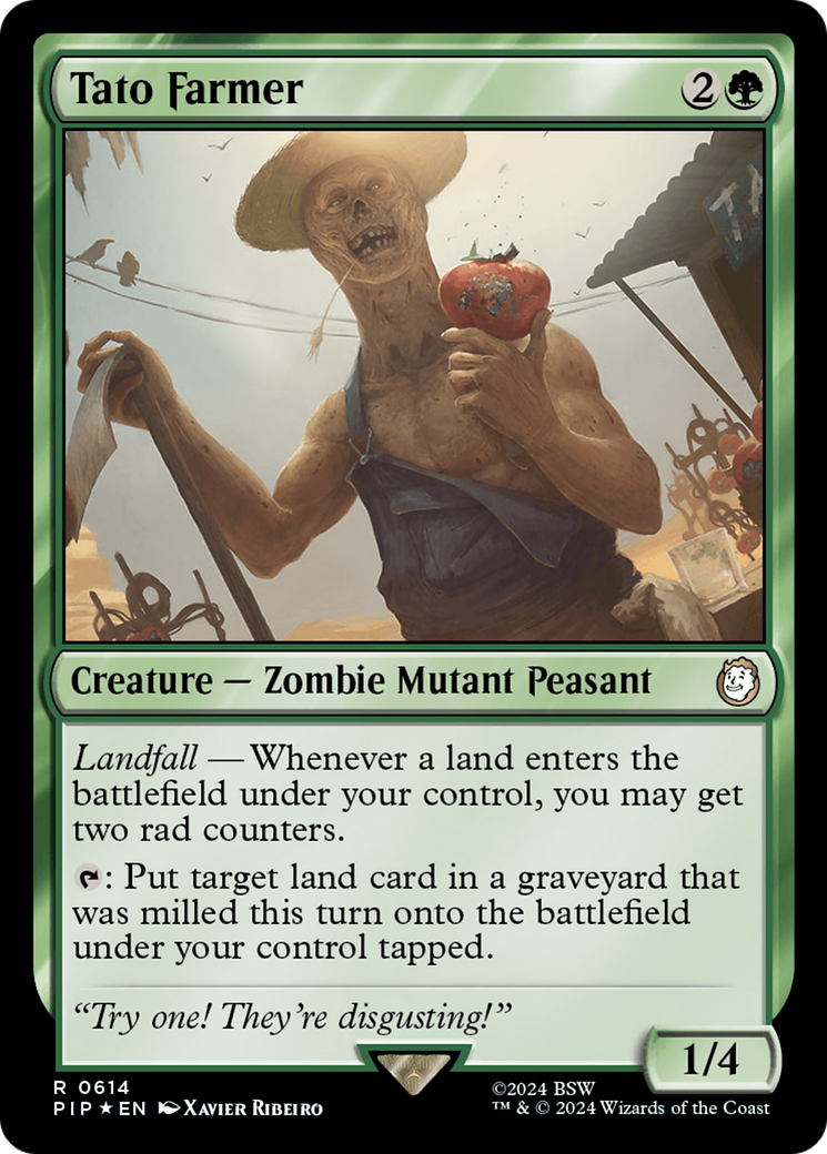 Tato Farmer (PIP-614) [Fallout] Foil