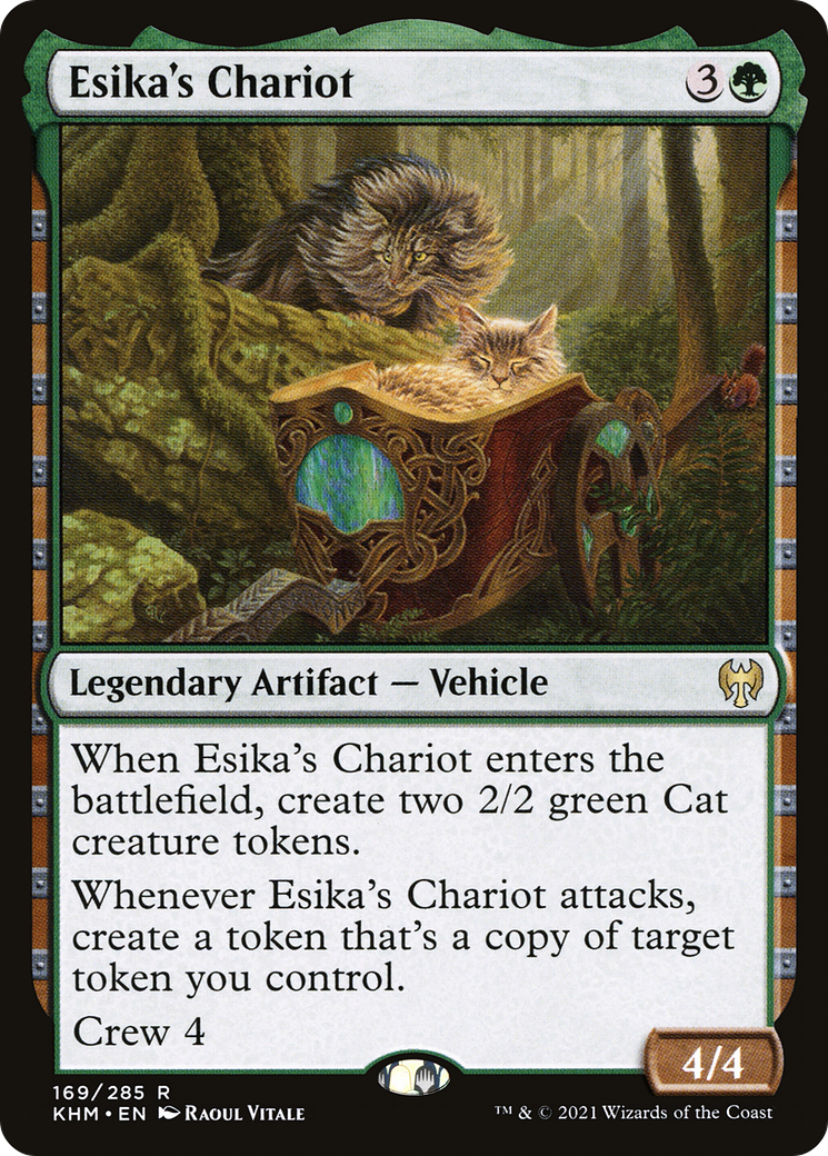 Esika's Chariot (KHM-169) [Kaldheim] Foil