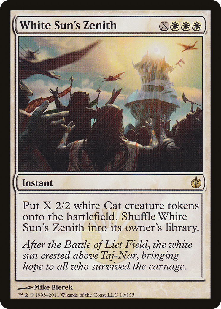 White Sun's Zenith (MBS-019) [Mirrodin Besieged]