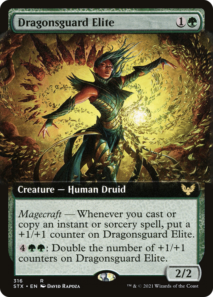 Dragonsguard Elite (Extended Art) (STX-316) [Strixhaven: School of Mages]