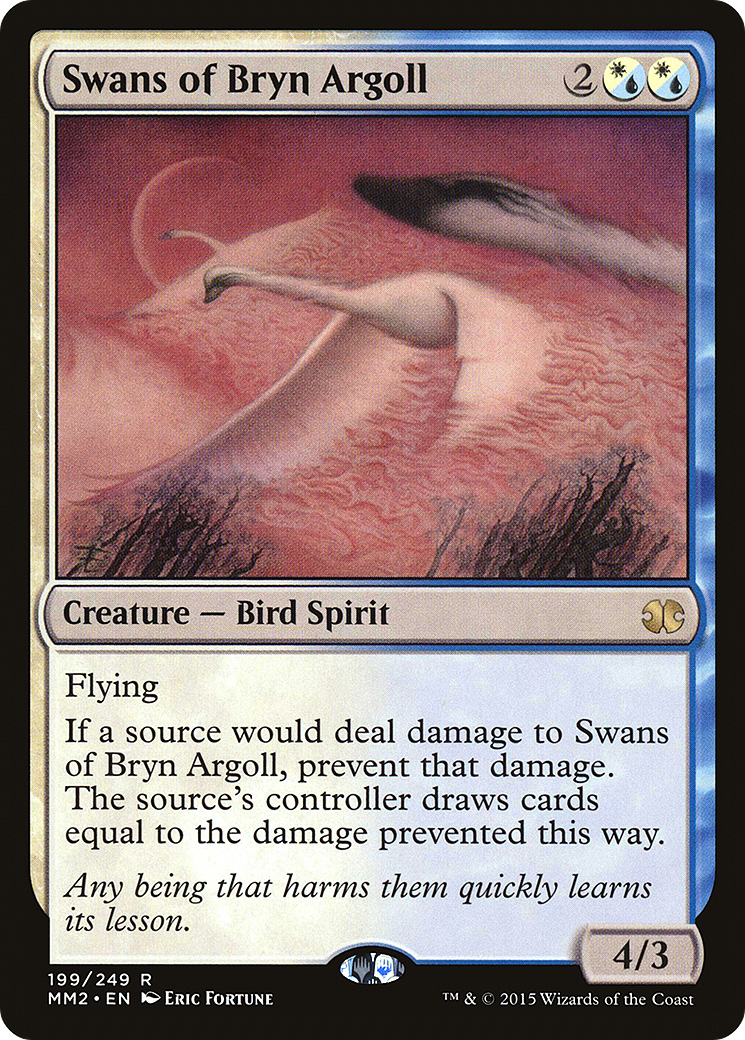 Swans of Bryn Argoll (MM2-199) [Modern Masters 2015] Foil