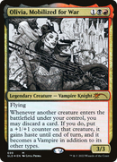Olivia, Mobilized for War (Sketch Showcase) (SLD-699) [Secret Lair Drop]