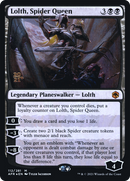 Lolth, Spider Queen (PRE-112S) [Adventures in the Forgotten Realms Promos] Foil