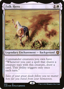 Folk Hero (CLB-650) [Commander Legends: Battle for Baldur's Gate] Foil