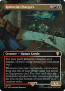 Rohirrim Chargers (Borderless) (Surge Foil) (LTC-540) [Tales of Middle-earth Commander] (Borderless) Foil