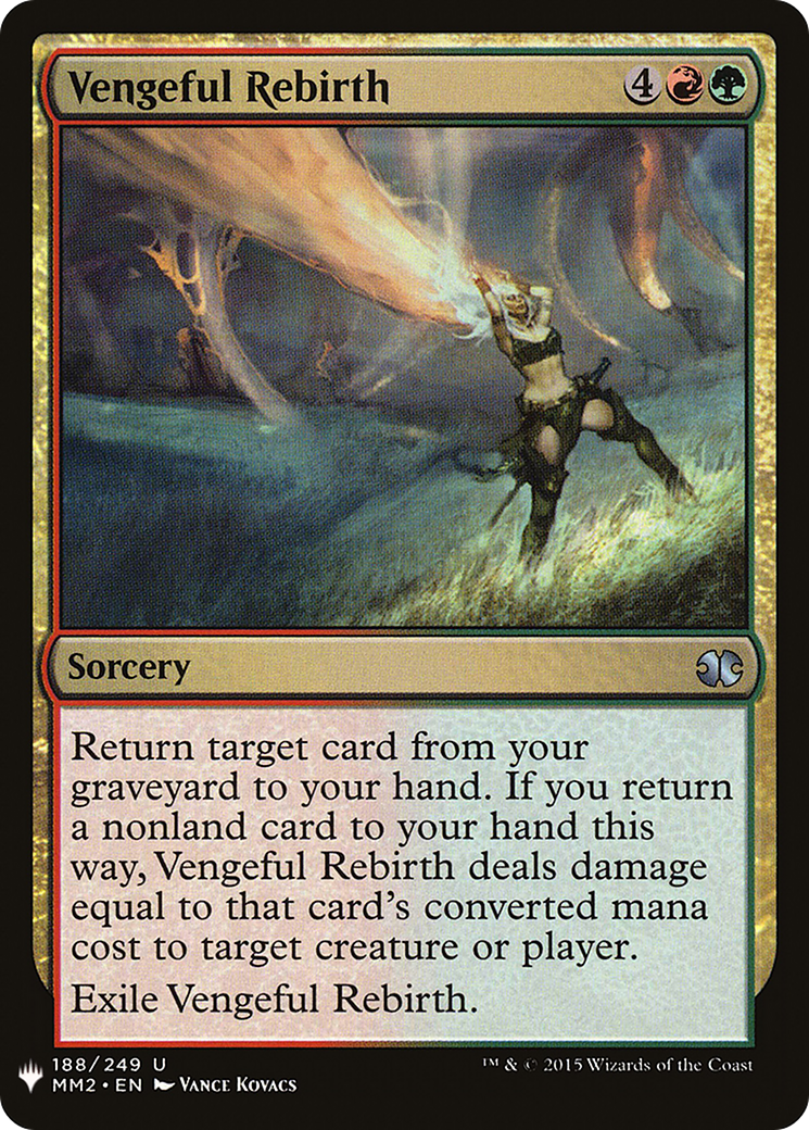 Vengeful Rebirth (LIST-MM2-188) [The List]