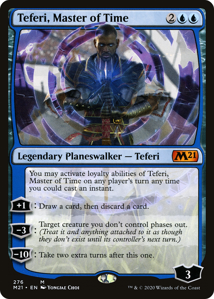Teferi, Master of Time (M21-276) [Core Set 2021]