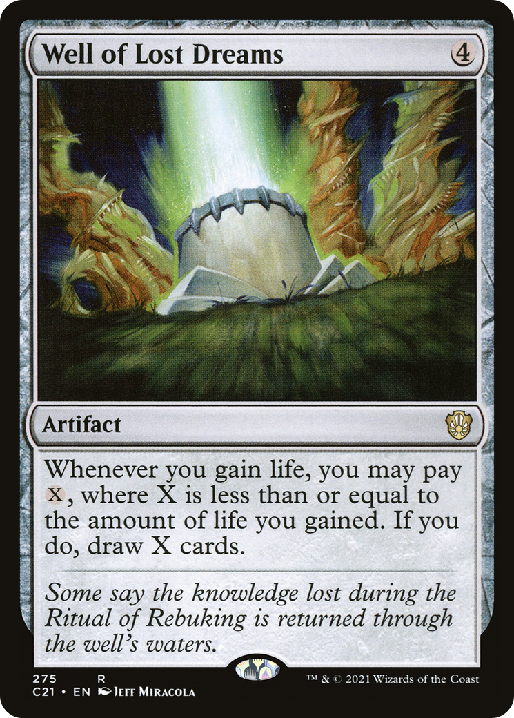 Well of Lost Dreams (C21-275) [Commander 2021]