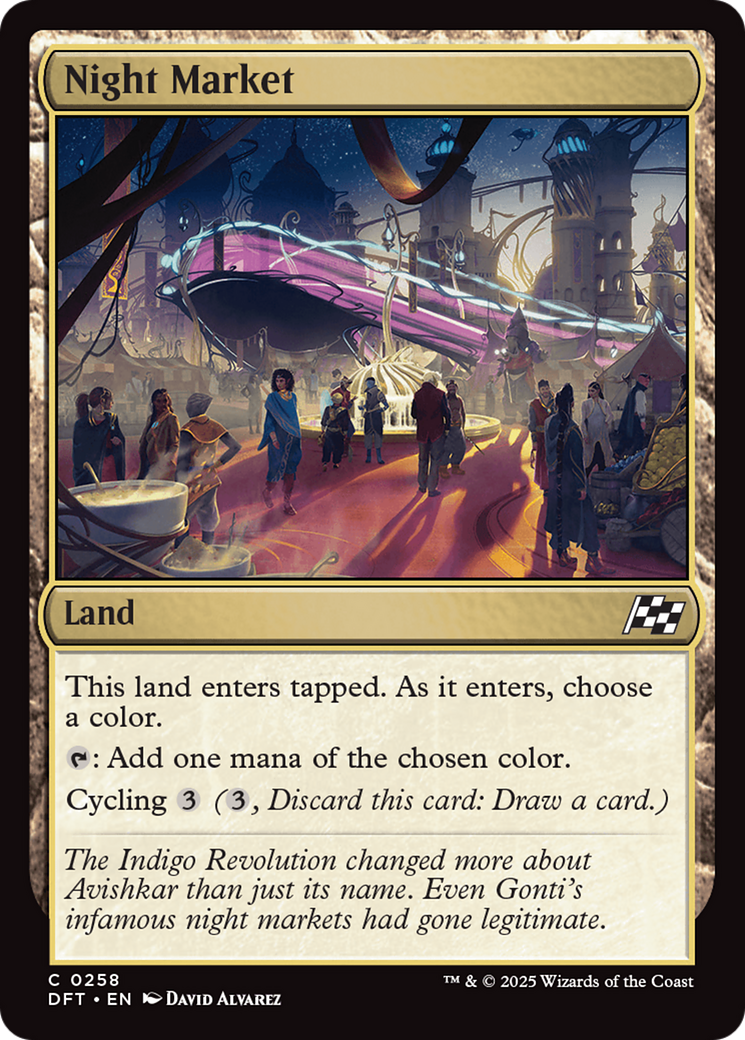 Night Market (DFT-258) [Aetherdrift] Foil
