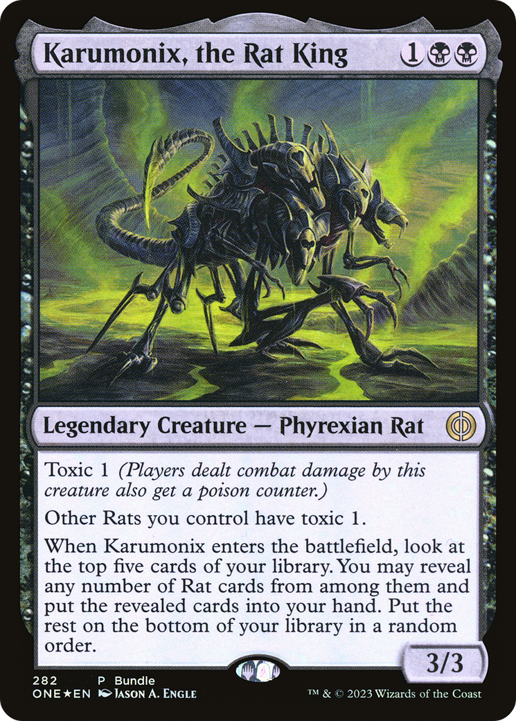 Karumonix, the Rat King (UMP-282) [Phyrexia: All Will Be One] Foil