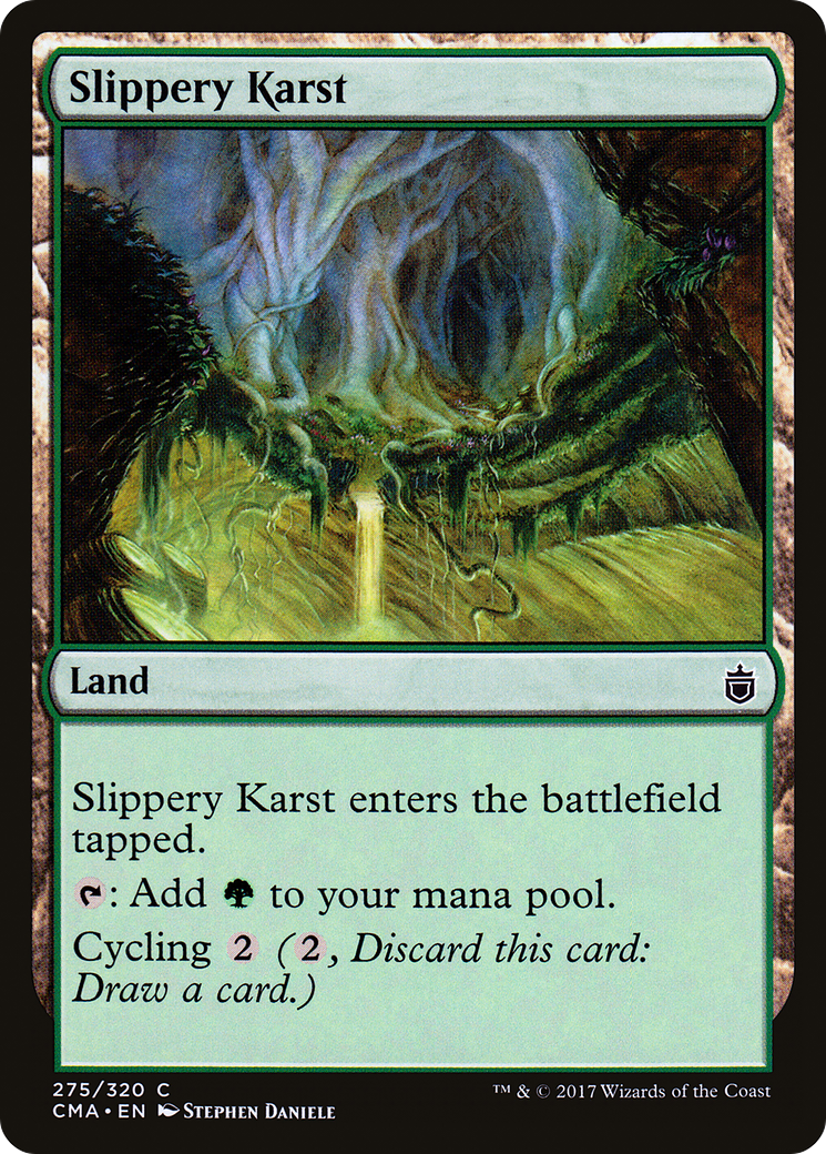 Slippery Karst (CMA-275) [Commander Anthology]