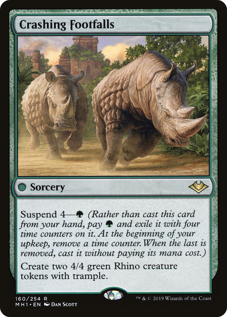 Crashing Footfalls (MH1-160) [Modern Horizons]
