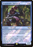 Genestealer Patriarch (Surge Foil) (40K-022) [Warhammer 40,000 Commander] Foil