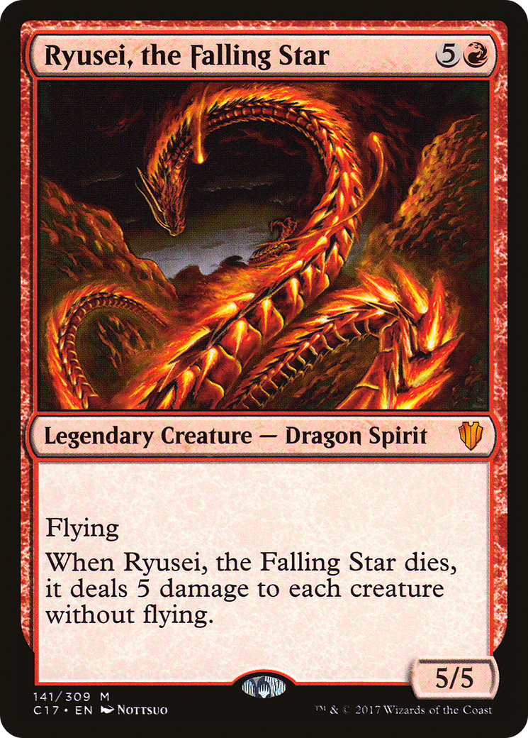 Ryusei, the Falling Star (C17-141) [Commander 2017]