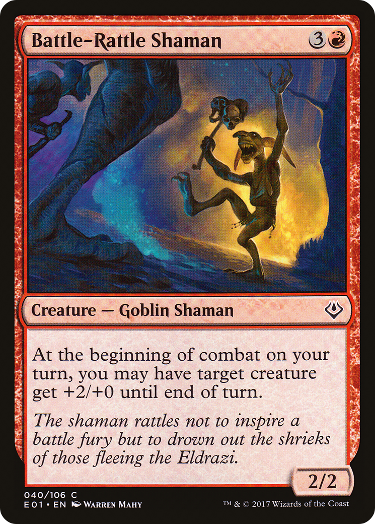 Battle-Rattle Shaman (AC2-040) [Archenemy: Nicol Bolas]