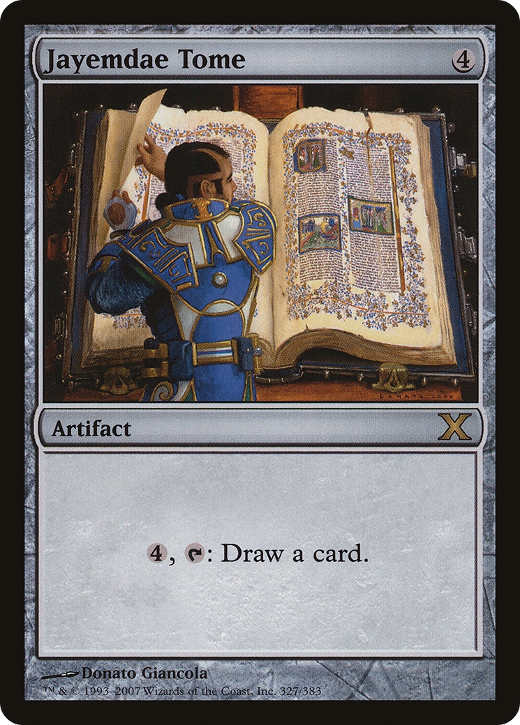 Jayemdae Tome (10E-327) [Tenth Edition] Foil