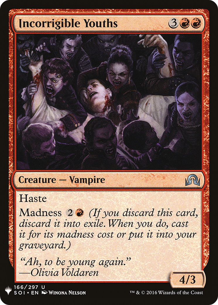 Incorrigible Youths (LIST-SOI-166) [The List]