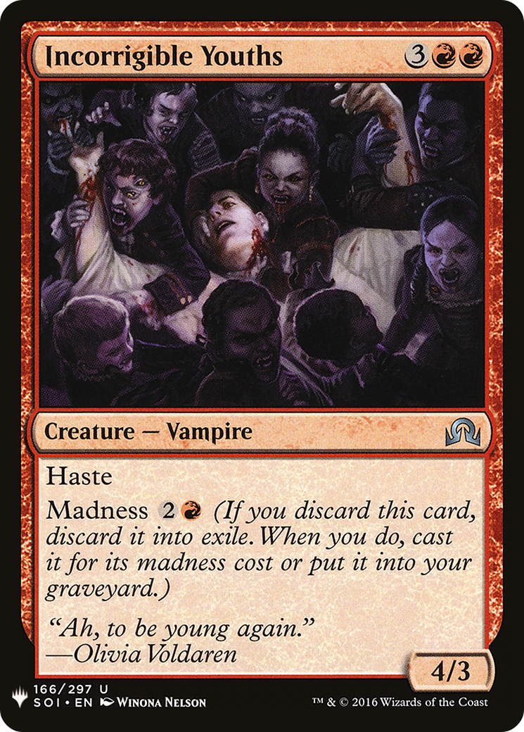 Incorrigible Youths (LIST-SOI-166) [The List]
