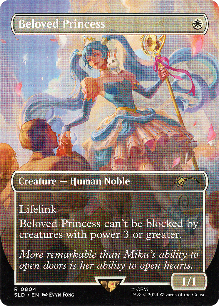 Beloved Princess (SLD-804) [Secret Lair Drop] (Borderless)
