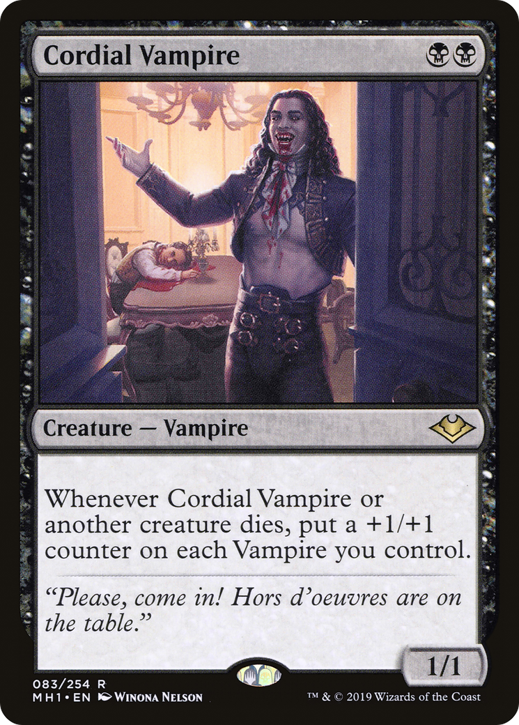 Cordial Vampire (MH1-083) [Modern Horizons]