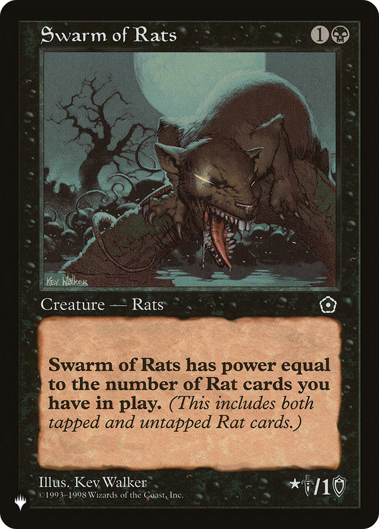 Swarm of Rats (LIST-P02-89) [The List]