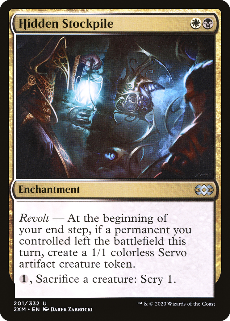 Hidden Stockpile (2XM-201) [Double Masters] Foil