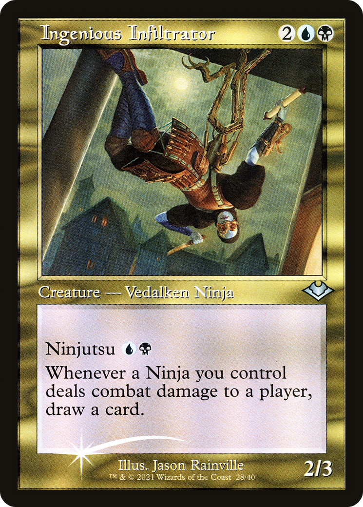 Ingenious Infiltrator (Retro Frame) (MH1-028) [Modern Horizons 1 Timeshifts] Foil