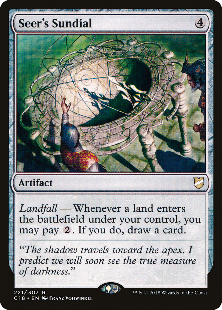 Seer's Sundial (C18-221) [Commander 2018]