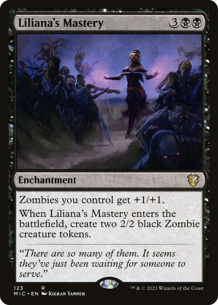 Liliana's Mastery (MIC-123) [Midnight Hunt Commander]