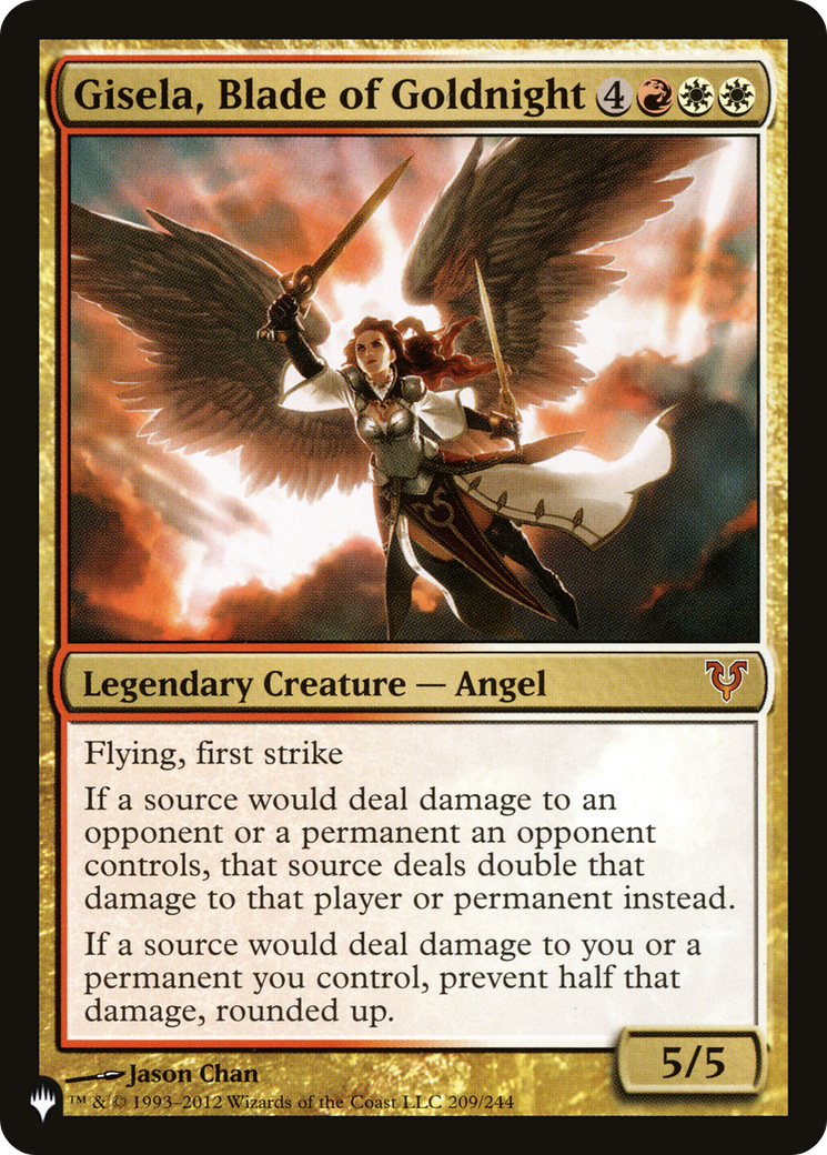 Gisela, Blade of Goldnight (LIST-AVR-209) [The List]