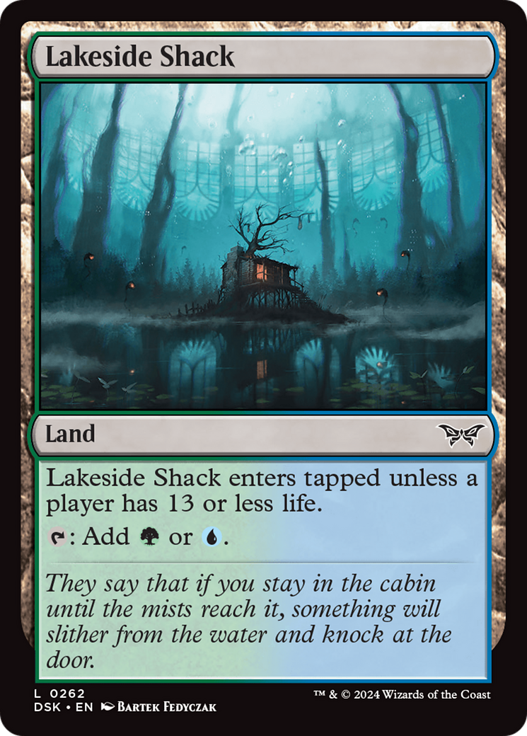 Lakeside Shack (DSK-262) [Duskmourn: House of Horror] Foil