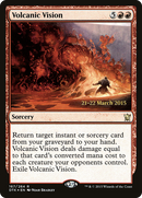 Volcanic Vision (PRE-167S) [Dragons of Tarkir Promos] Foil