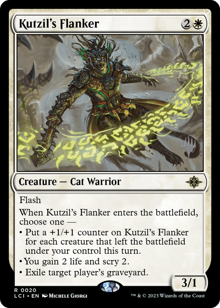 Kutzil's Flanker (PPLCI-020) [Promo Pack: The Lost Caverns of Ixalan Promos] Foil
