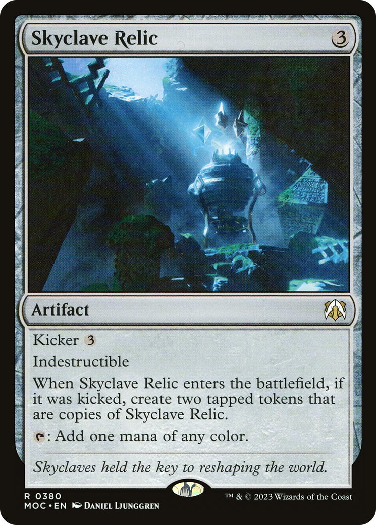 Skyclave Relic (MOC-380) [March of the Machine Commander]