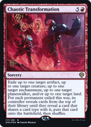 Chaotic Transformation (PRE-117) [Dominaria United Promos] Foil