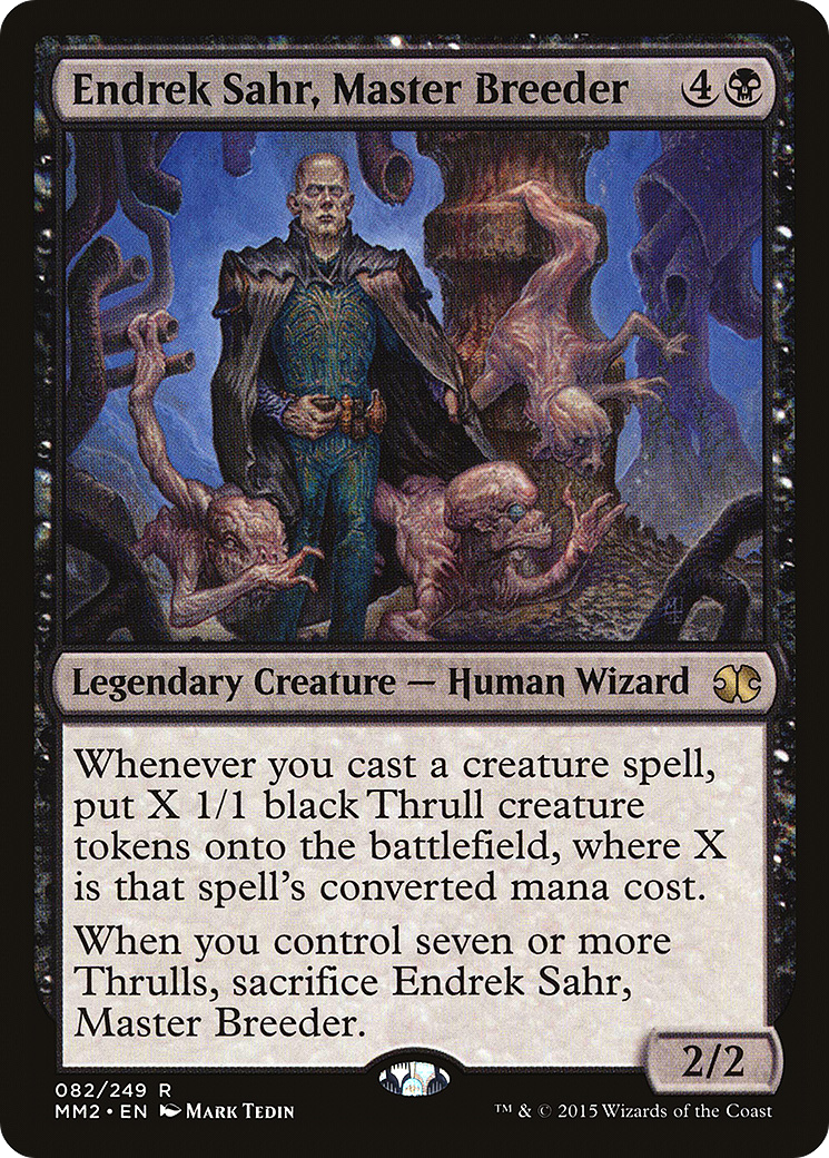 Endrek Sahr, Master Breeder (MM2-082) [Modern Masters 2015] Foil