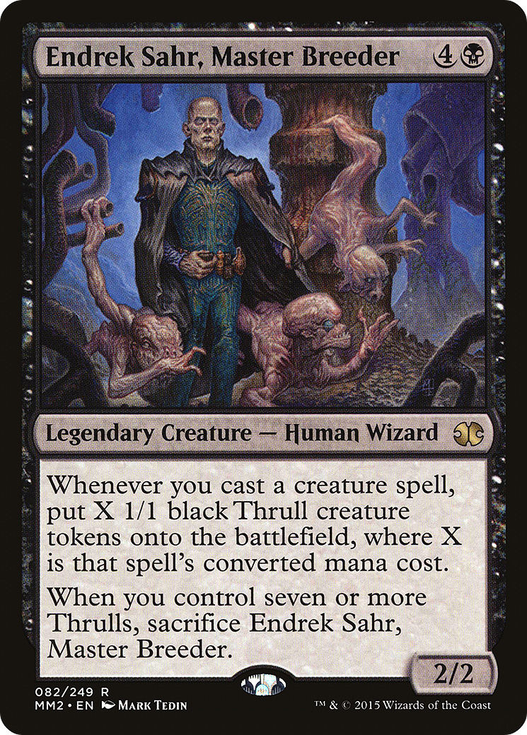 Endrek Sahr, Master Breeder (MM2-082) [Modern Masters 2015] Foil