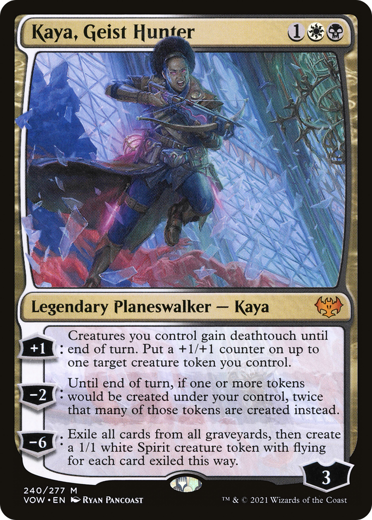 Kaya, Geist Hunter (VOW-240) [Innistrad: Crimson Vow]