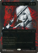 The Wandering Rescuer (Showcase) (Textured) (DSK-406) (Borderless) [Duskmourn: House of Horror] Foil
