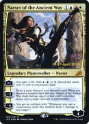 Narset of the Ancient Way (PRE-195S) [Ikoria: Lair of Behemoths Promos] Foil