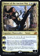 Narset of the Ancient Way (PRE-195S) [Ikoria: Lair of Behemoths Promos] Foil