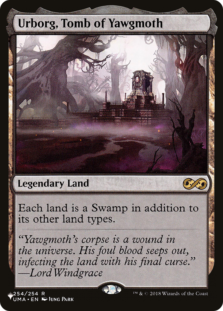 Urborg, Tomb of Yawgmoth (LIST-UMA-254) [The List]