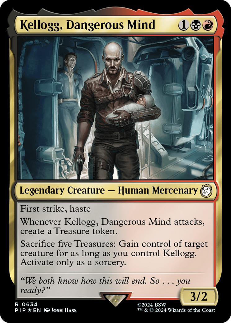 Kellogg, Dangerous Mind (PIP-634) [Fallout] Foil