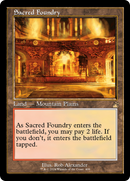 Sacred Foundry (RVR-409) [Ravnica Remastered] Foil