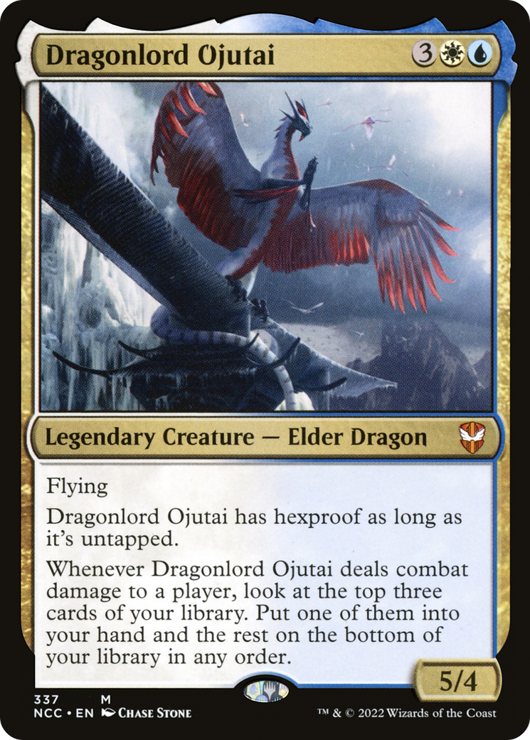 Dragonlord Ojutai (NCC-337) [New Capenna Commander]